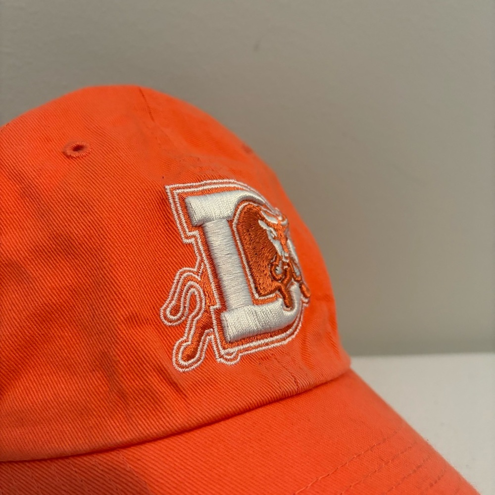 Durham Bulls 47’ Women’s Orange Adjustable Baseball Cap